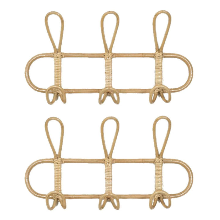 Lisslune | Playful rattan wall hook for playful children's rooms