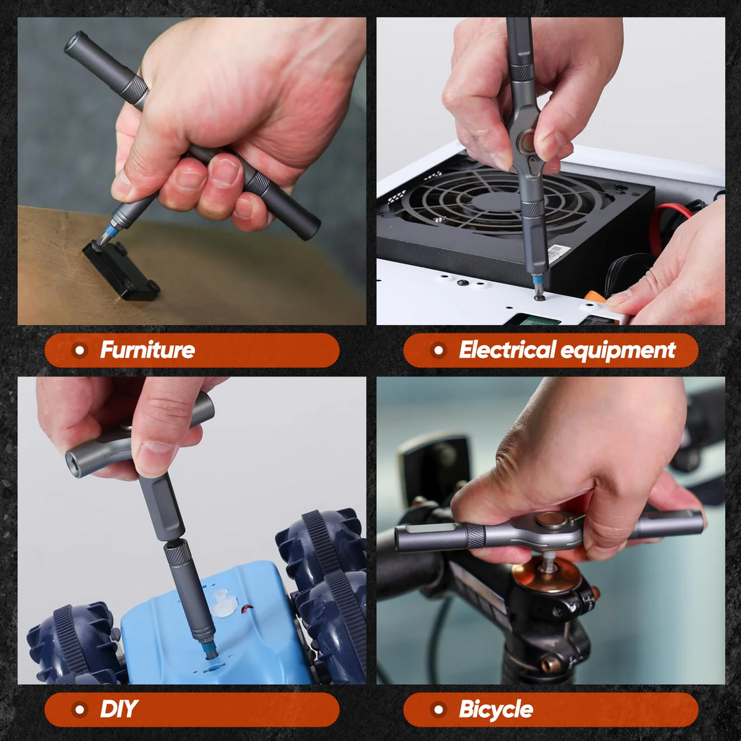 Lisslune | Ratchet 24-in-1 Screwdriver Set