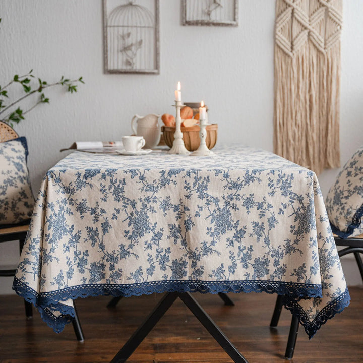 Lisslune | Pastoral Cotton-Linen Tablecloth