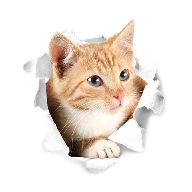 Lisslune | Exquisite 3D Cat Wall Decoration Stickers: Enhance the Aesthetics of Your Home