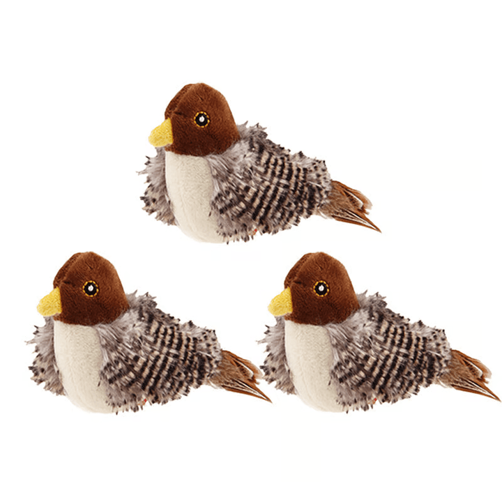 Lisslune | Cat toy - Simulated chirping bird