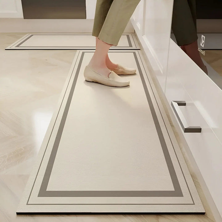 Lisslune | Quick-Drying Non-Slip Kitchen Mat | Super Absorbent, Shock-Absorbing & Stylish for Safe Cooking Spaces