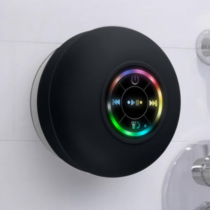 Lisslune | Mini Bluetooth Shower Speaker with LED Light