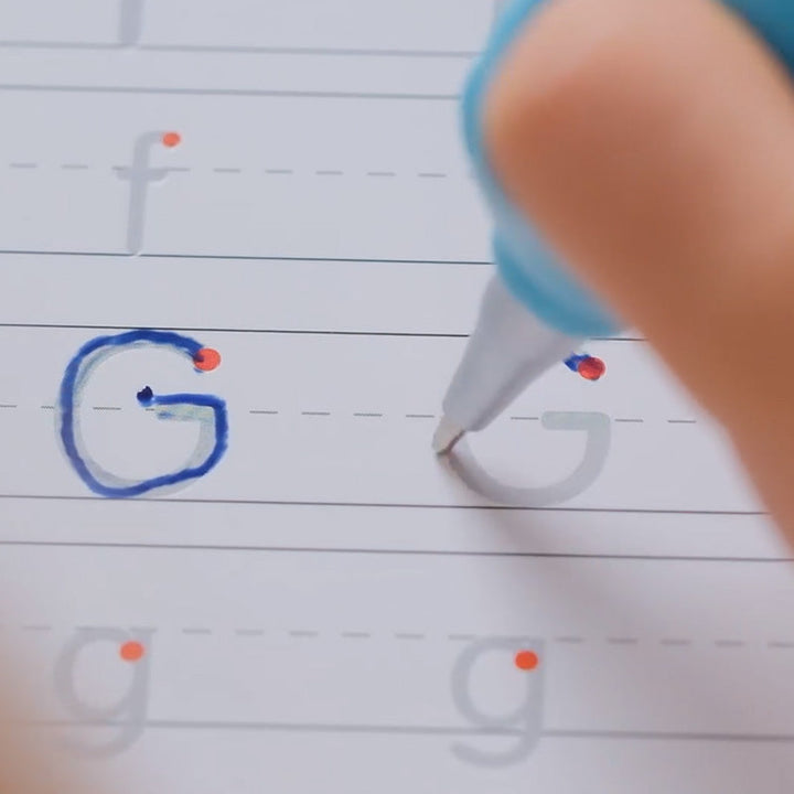 Lisslune | Reusable ribbed handwriting workbooks