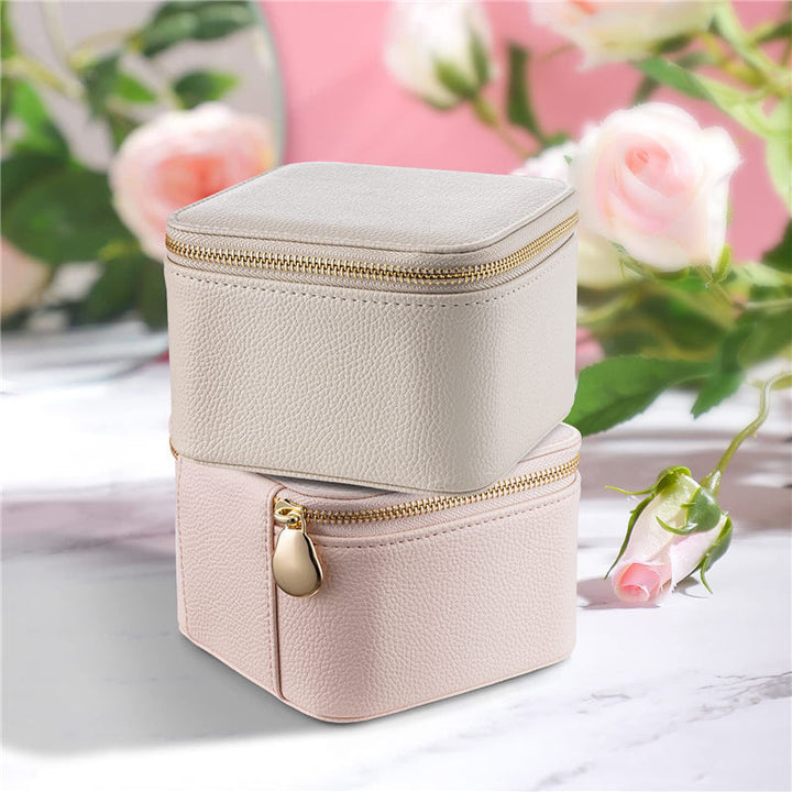 Lisslune | Leather jewelry box for travel
