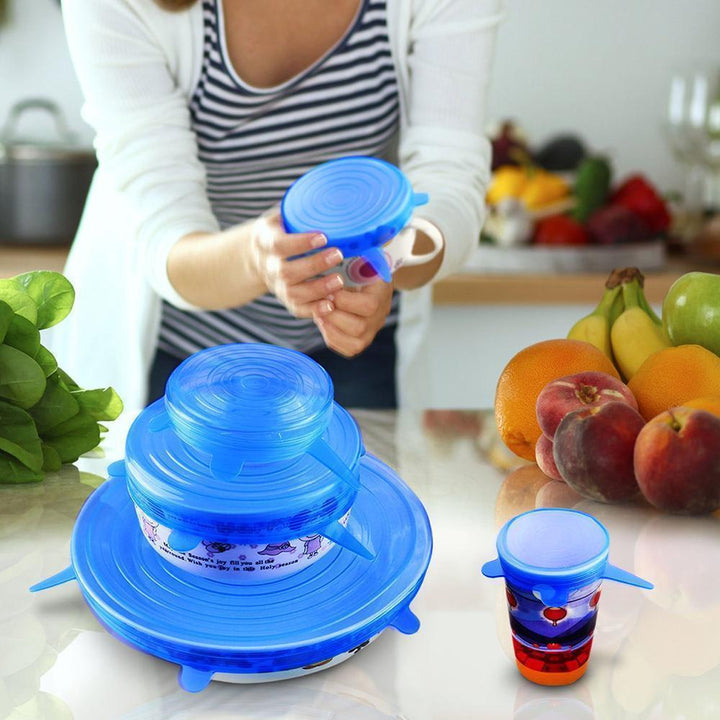 Lisslune | Silicone Stretch Lids, 6PCS