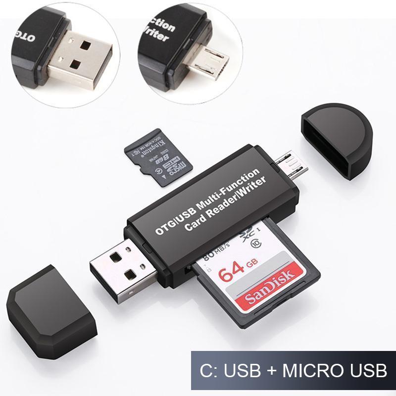 Lisslune | 3 in 1 OTG card reader