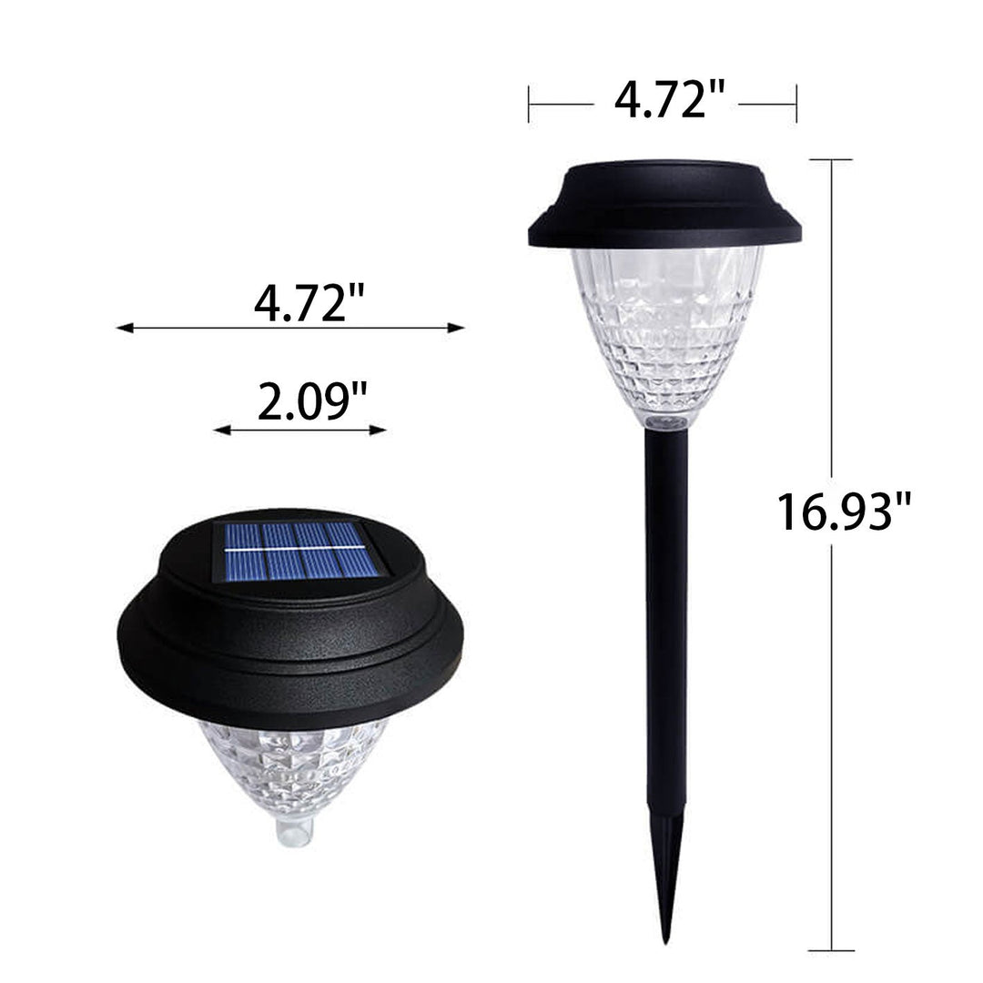 Lisslune | Solar waterproof circular divergent light shadow design LED outdoor garden decorative light