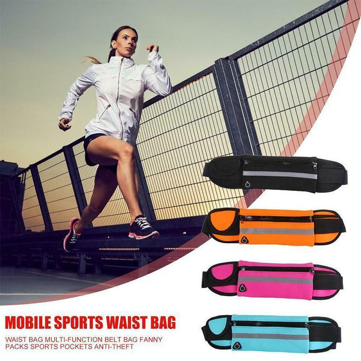 Lisslune | Running Sports Jogging Portable Outdoor Phone Holder Waterproof Belt Pouch