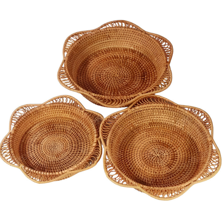 Lisslune | Handwoven Rattan Floral Basket