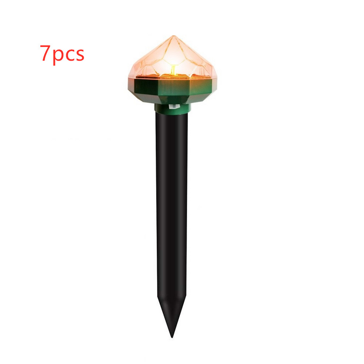 Lisslune | Solar-powered animal repeller for garden and yard – Environmentally friendly protection against mice and rodents