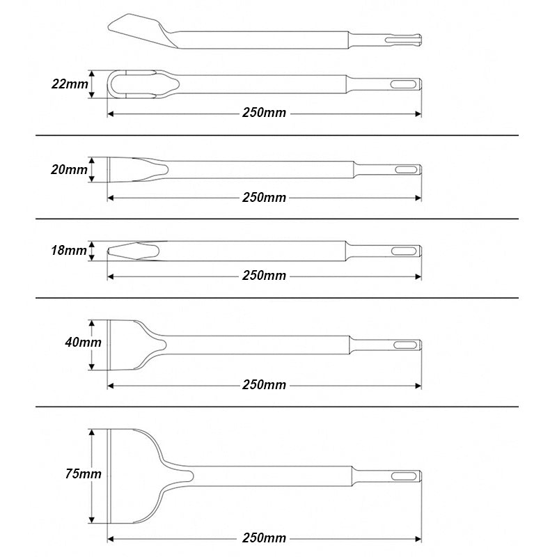 Lisslune | Wall Impact Chisel