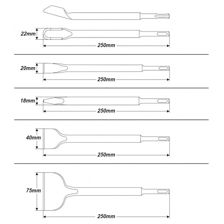 Lisslune | Wall Impact Chisel