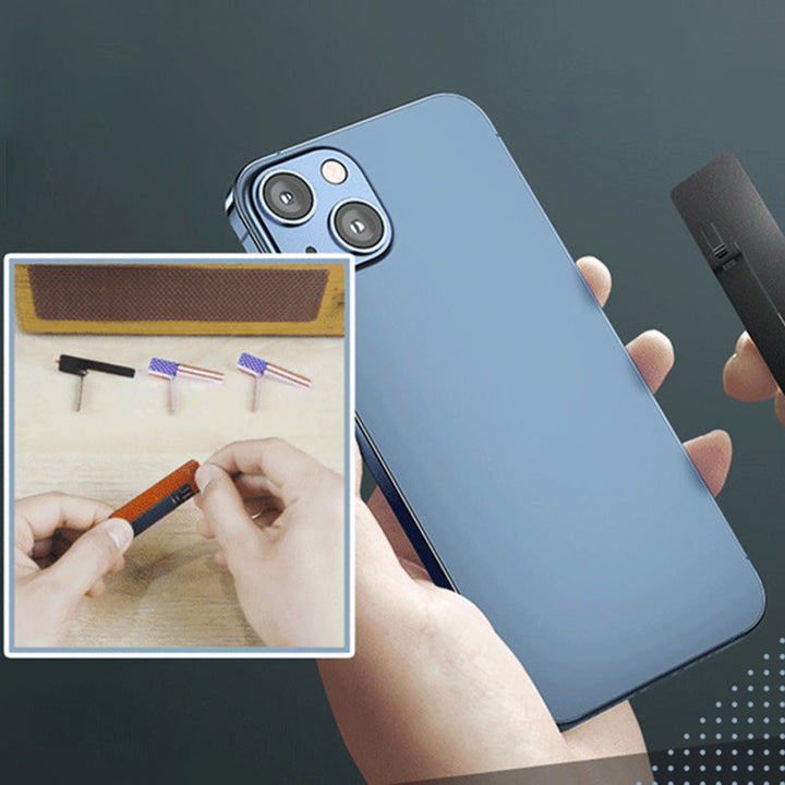 Lisslune | UltrapThin foldable smartphone holder made of stainless steel