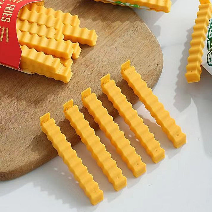 Lisslune | Funny Magnetic French Fry Food Clips