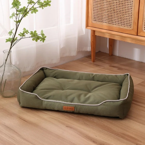 Lisslune | Orthopedic Memory Foam Dog Sofa Bed - Ideal for Arthritis, Large Dogs & Removable Covers