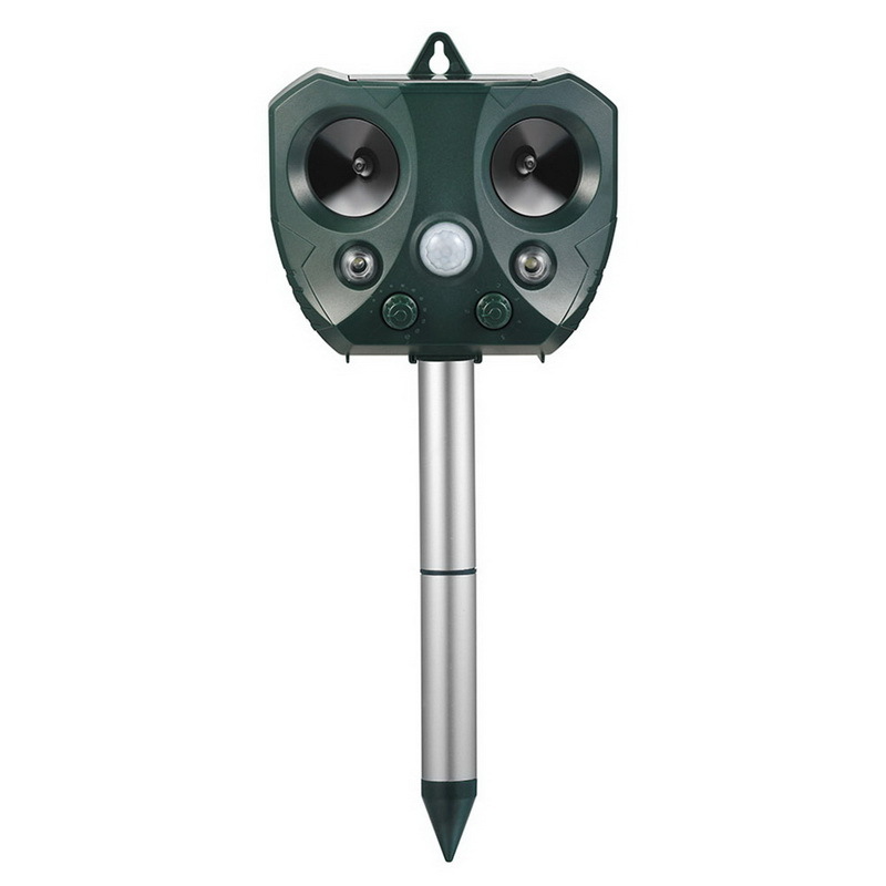 Lisslune | Effective Pest Repeller – Solar Ultrasonic Animal Deterrent for Garden