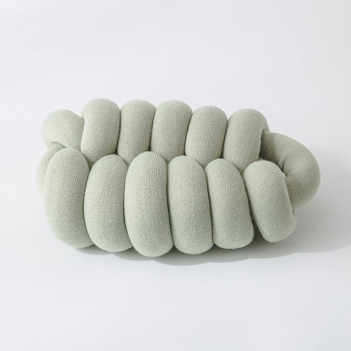 Lisslune | Splendid Ellipse Knotted Plush Cushion
