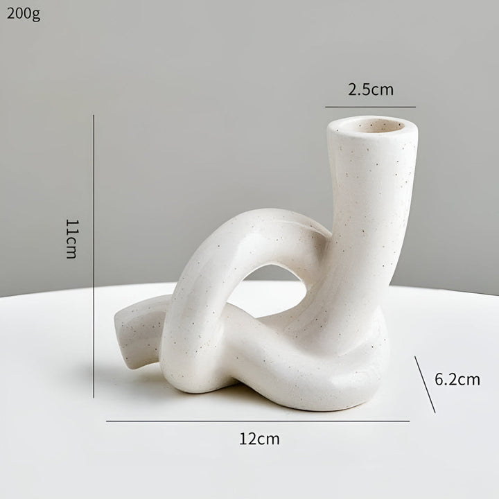 Lisslune | Knot Ceramic Candle Holder