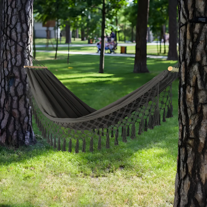 Lisslune | Luxury Hammock – Comfortable and Sturdy Hammock for Garden, Balcony and Camping