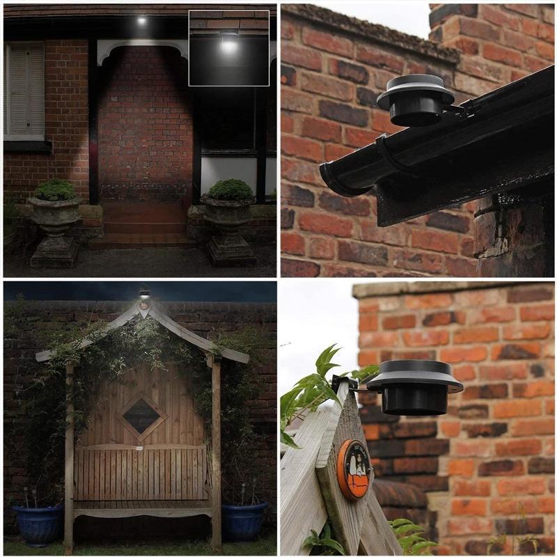 Lisslune | Solar-powered Roof Gutter Lights