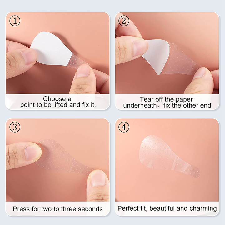 Lisslune | Waterproof Invisible Face Lift Stickers