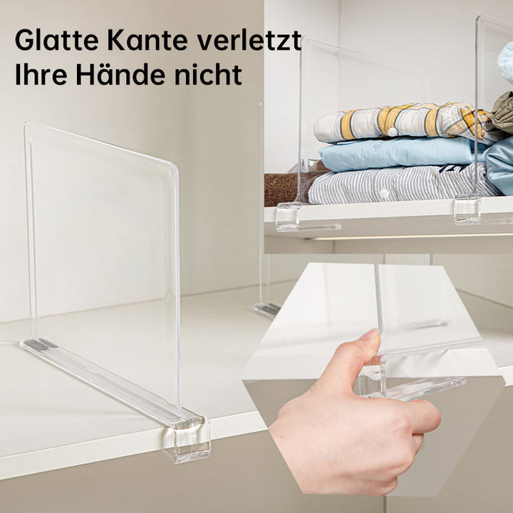 Lisslune | Shelf divider made of acrylic for closet organization