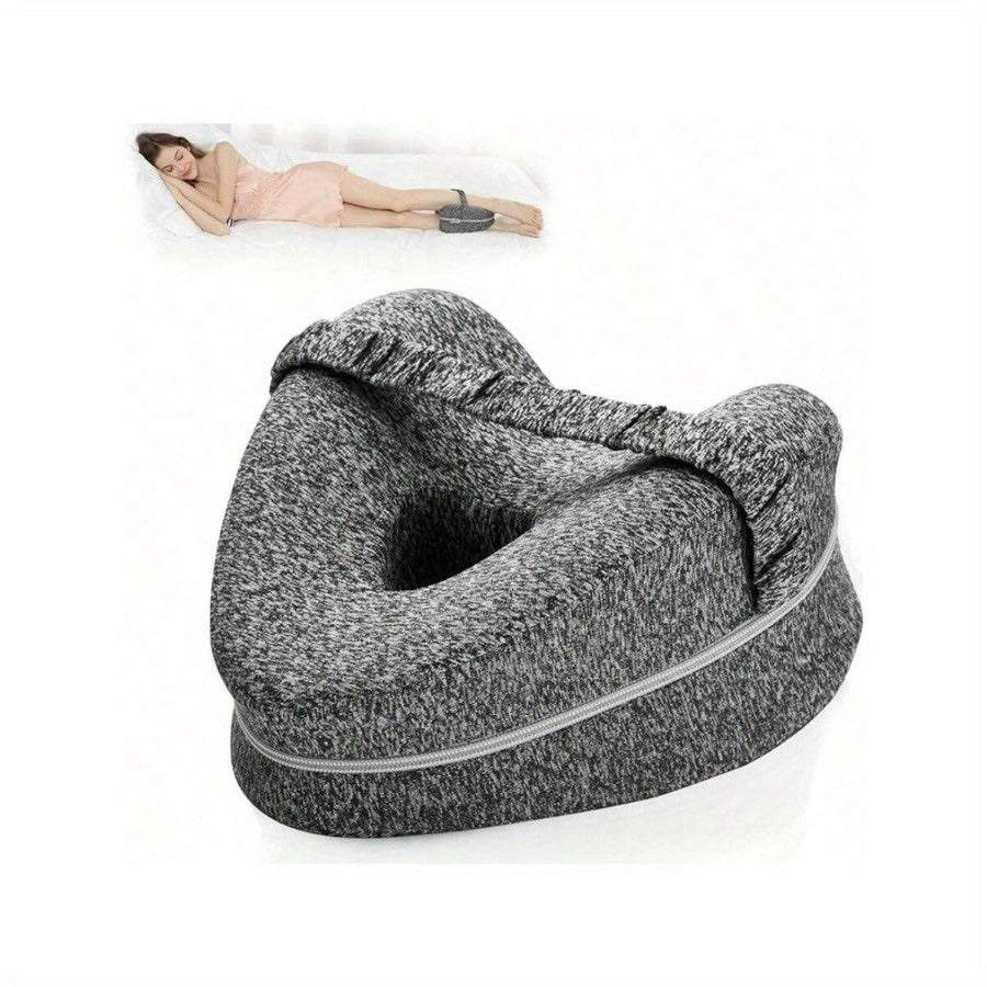 Lisslune | Knee Pillow Memory Foam for Side Sleepers