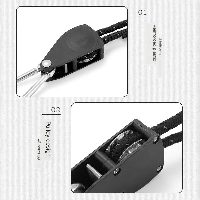 Lisslune | Portable Adjustable Fix Camping Rope