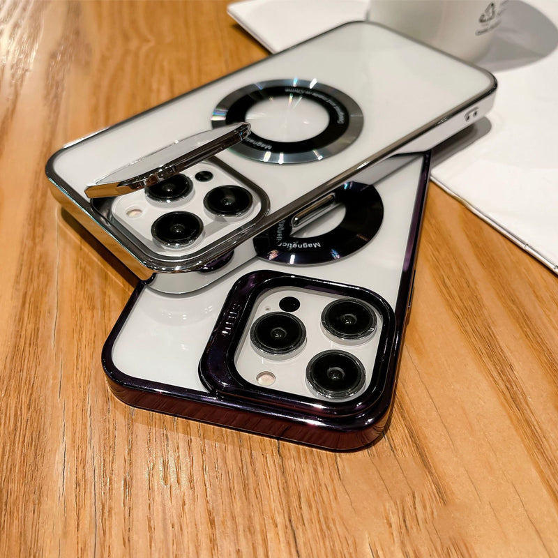 Lisslune | iPhone Magnetic Phone Case with Stand