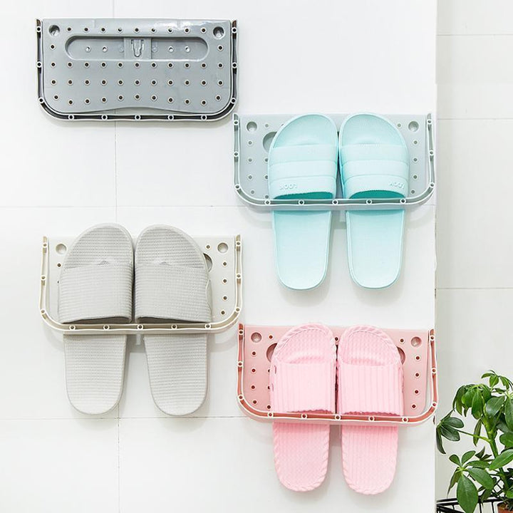 Lisslune | Shoe rack with integrated wall mount for wall mounting