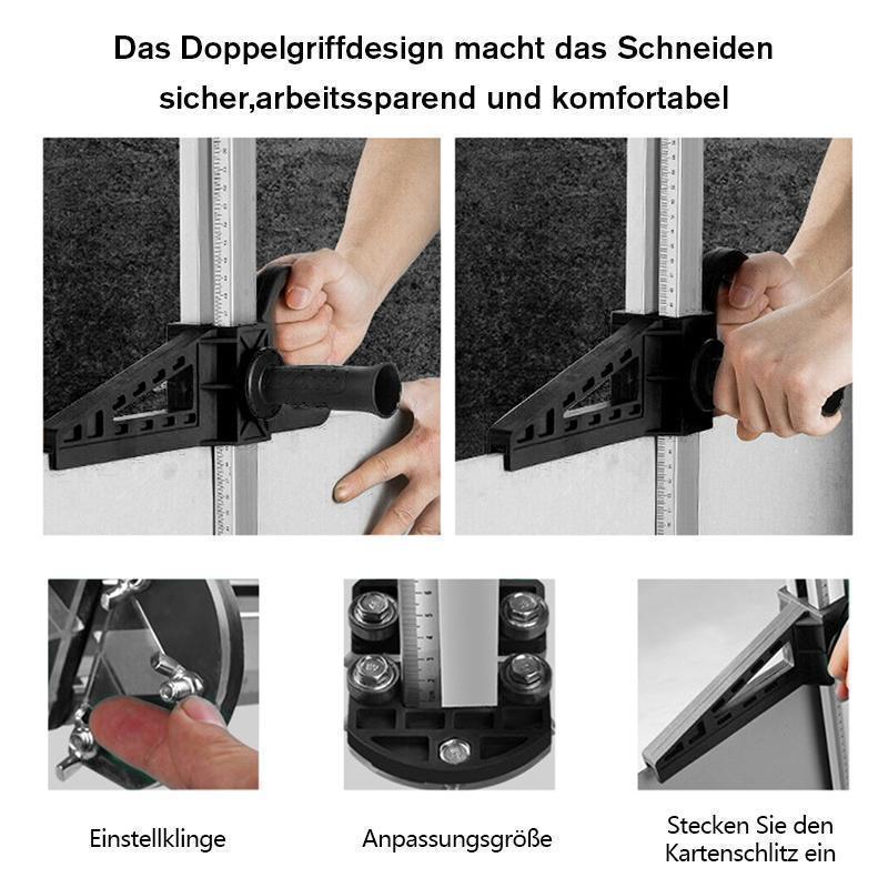 Lisslune | Cutting tool for drywall with double blade