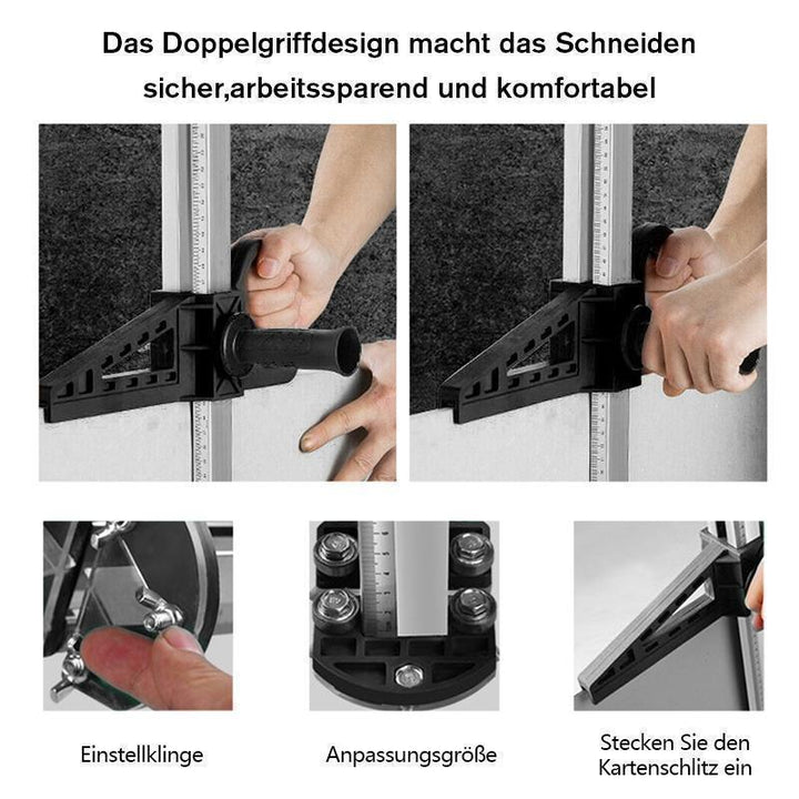 Lisslune | Cutting tool for drywall with double blade