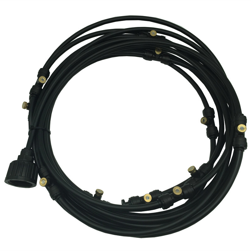 Lisslune | Spray irrigation system – Water hose with spray nozzles for refreshing cooling in the garden