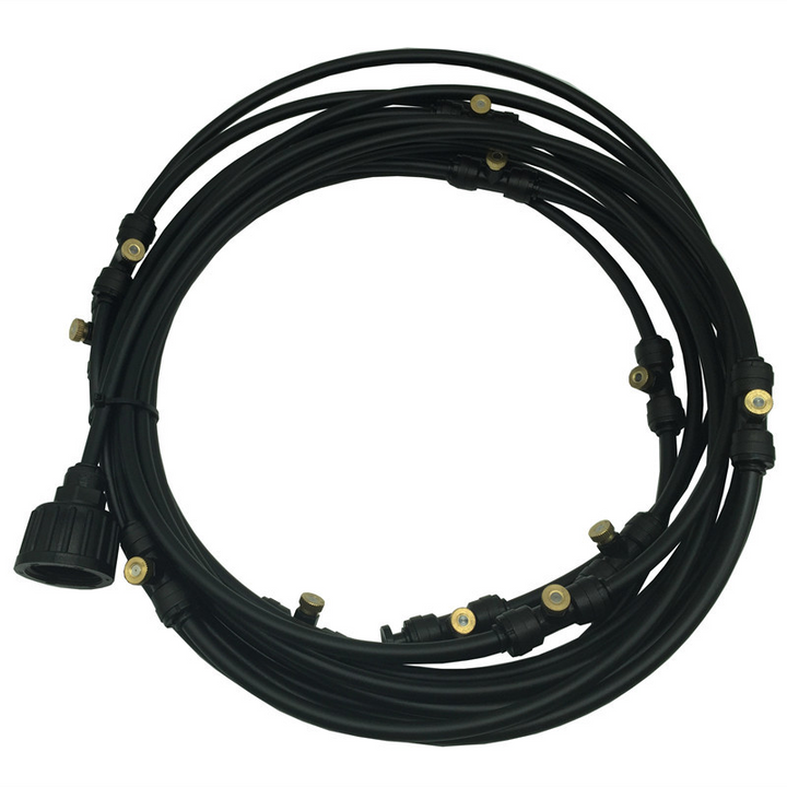 Lisslune | Spray irrigation system – Water hose with spray nozzles for refreshing cooling in the garden