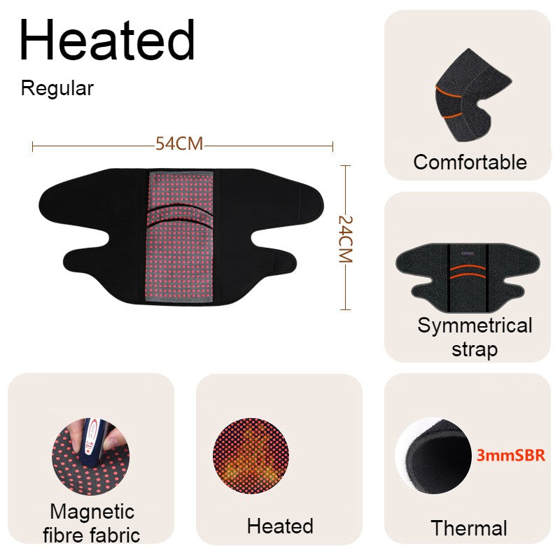 Lisslune | Far Infrared Thermal Knee Warmer, with Super Warm Fabric & Bionic Carapace Design, for Winter, Travel & Outdoors