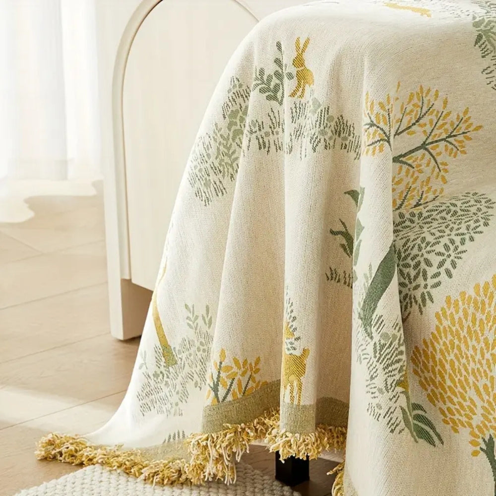 Lisslune | Eden Grove Chenille Sofa Cover