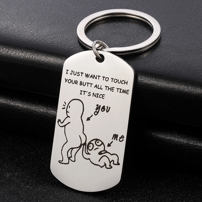 Lisslune | Valentine's Day Spoof Keychain