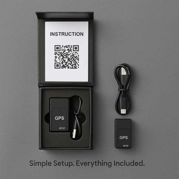 Lisslune | Magnetic Mini Worldwide Gps Tracker for Bikes Without Subscription