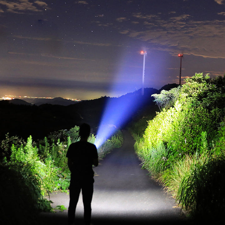 Lisslune | USB rechargeable portable outdoor flashlight