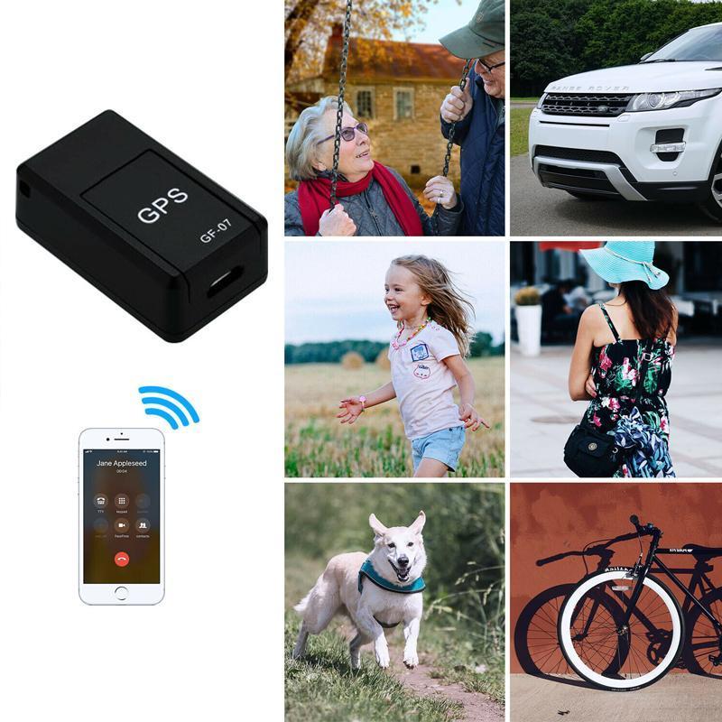 Lisslune | GPS Tracker, Magnet Mini GPS Locator Anti-Thief GPS Tracker
