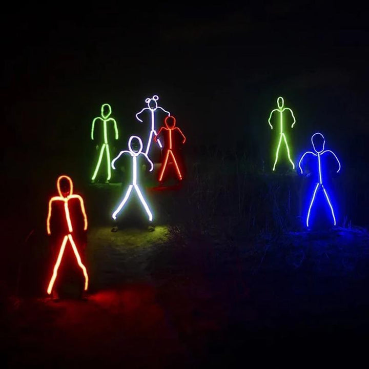 Lisslune | Stick Figure LED Light Line