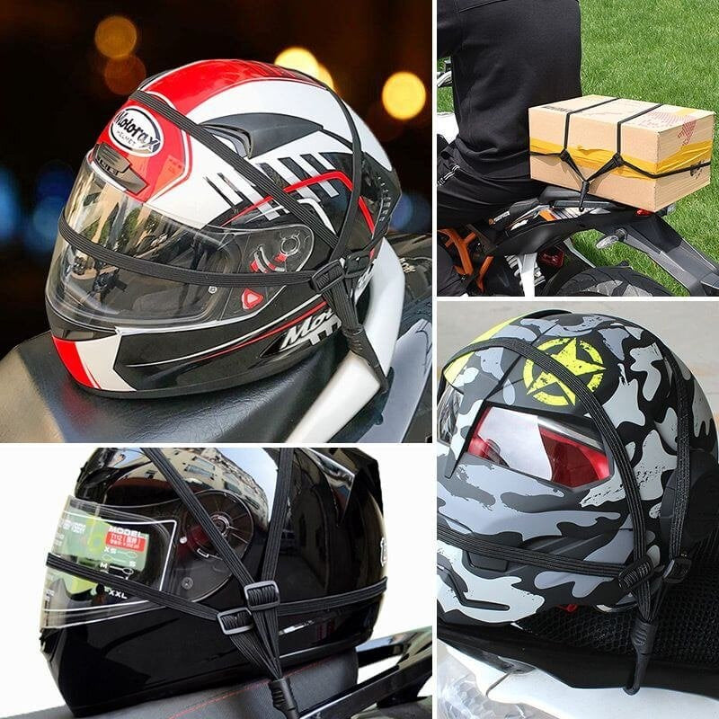 Lisslune | Helmet rope Highly elastic luggage binding rope