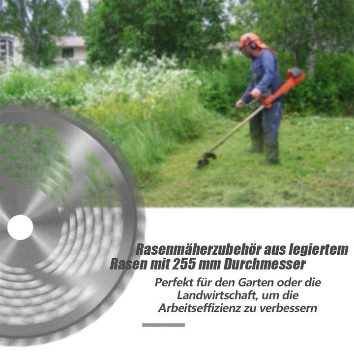 Lisslune | Saw blade made of lawnmower alloy