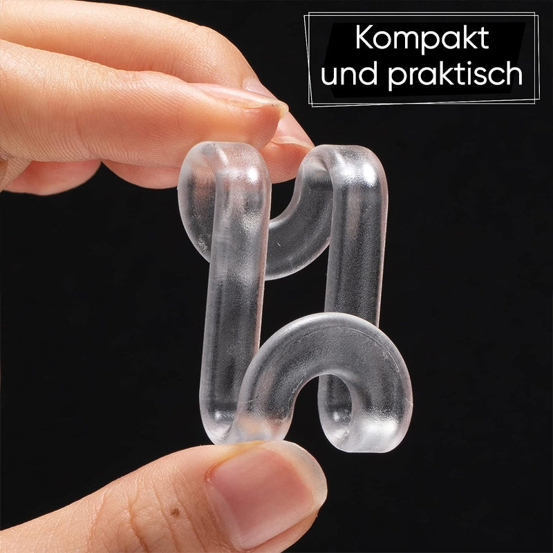 Lisslune | Transparent connection hooks for hangers