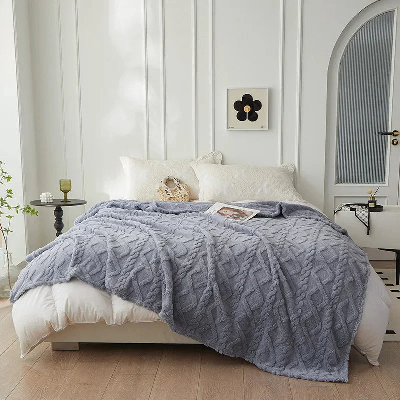 Lisslune | Double-sided cuddle blanket made of wool