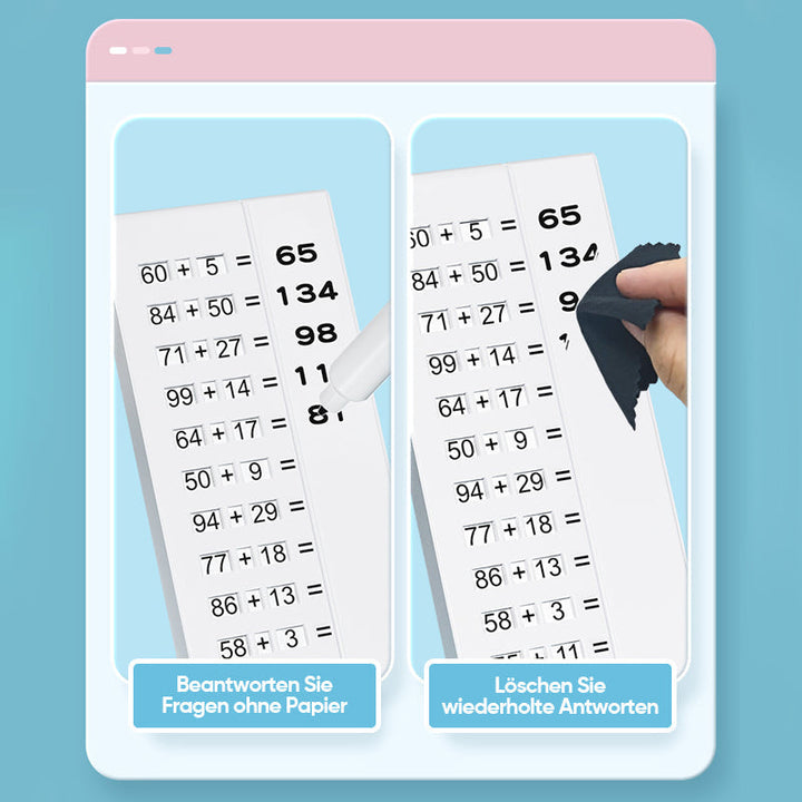 Lisslune | Practice board for oral calculations for children