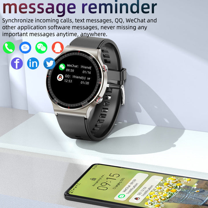 Lisslune | CFDA EKG Blood Oxygen Heart Rate Health Monitoring Smart Watch