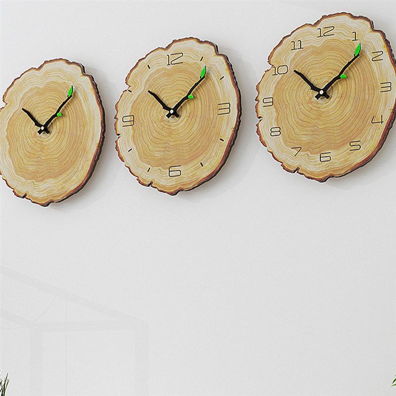 Lisslune | Wooden Annual Rings Wall Clock