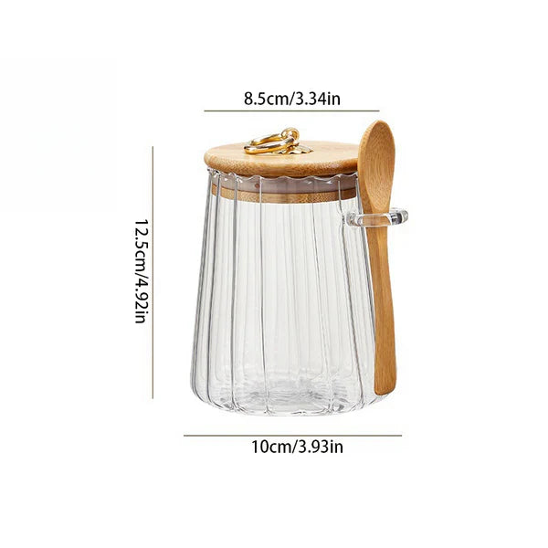 Lisslune | Sealable Storage Jar - Airtight and Moisture Resistant